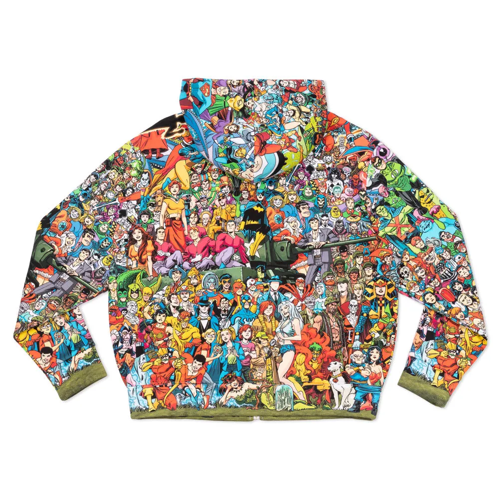 Batman DC Silver Age Zip Hoodie hettegenser Small 330 GSM