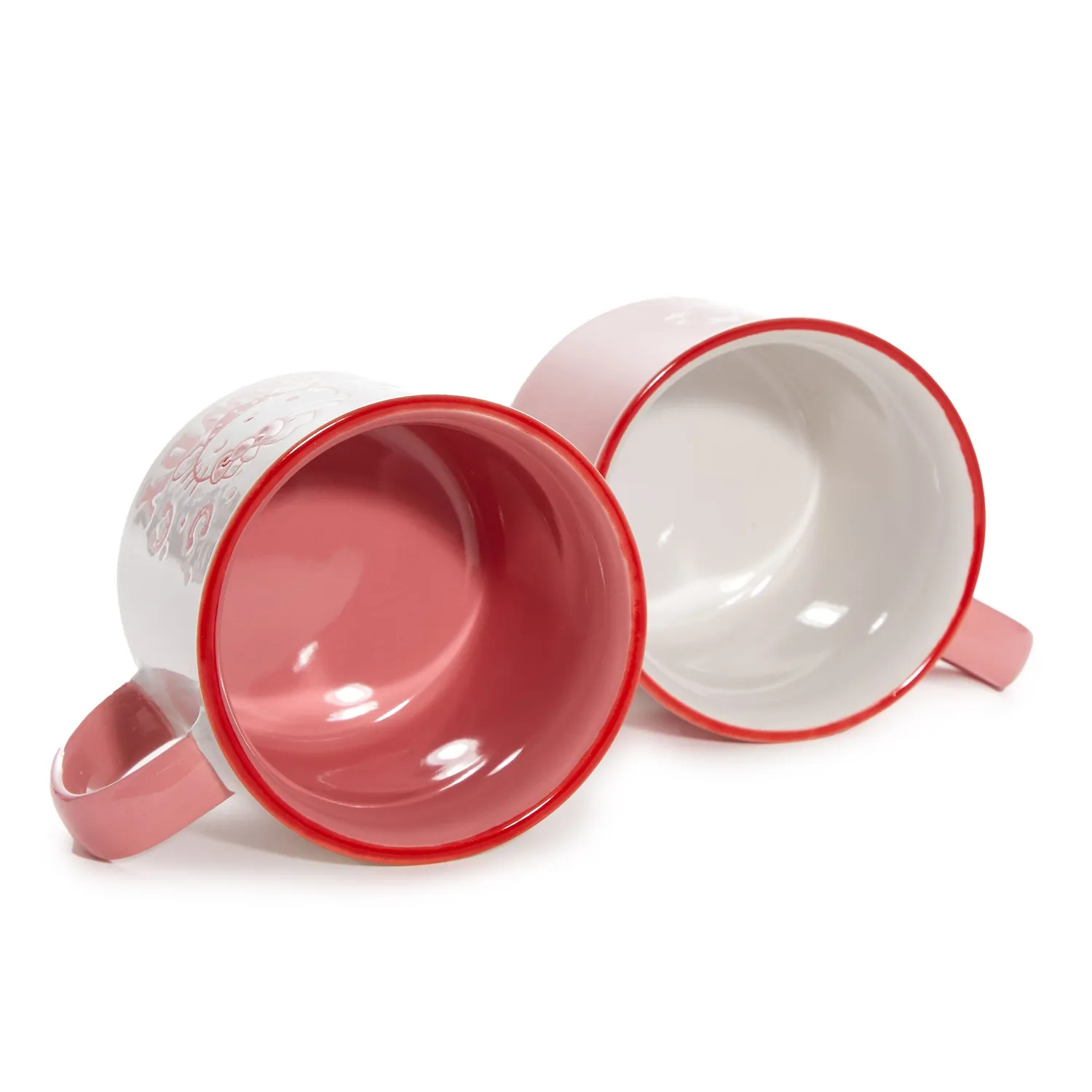 Hello Kitty Lone Star Ceramic Mug Set med 2 keramikkrus western