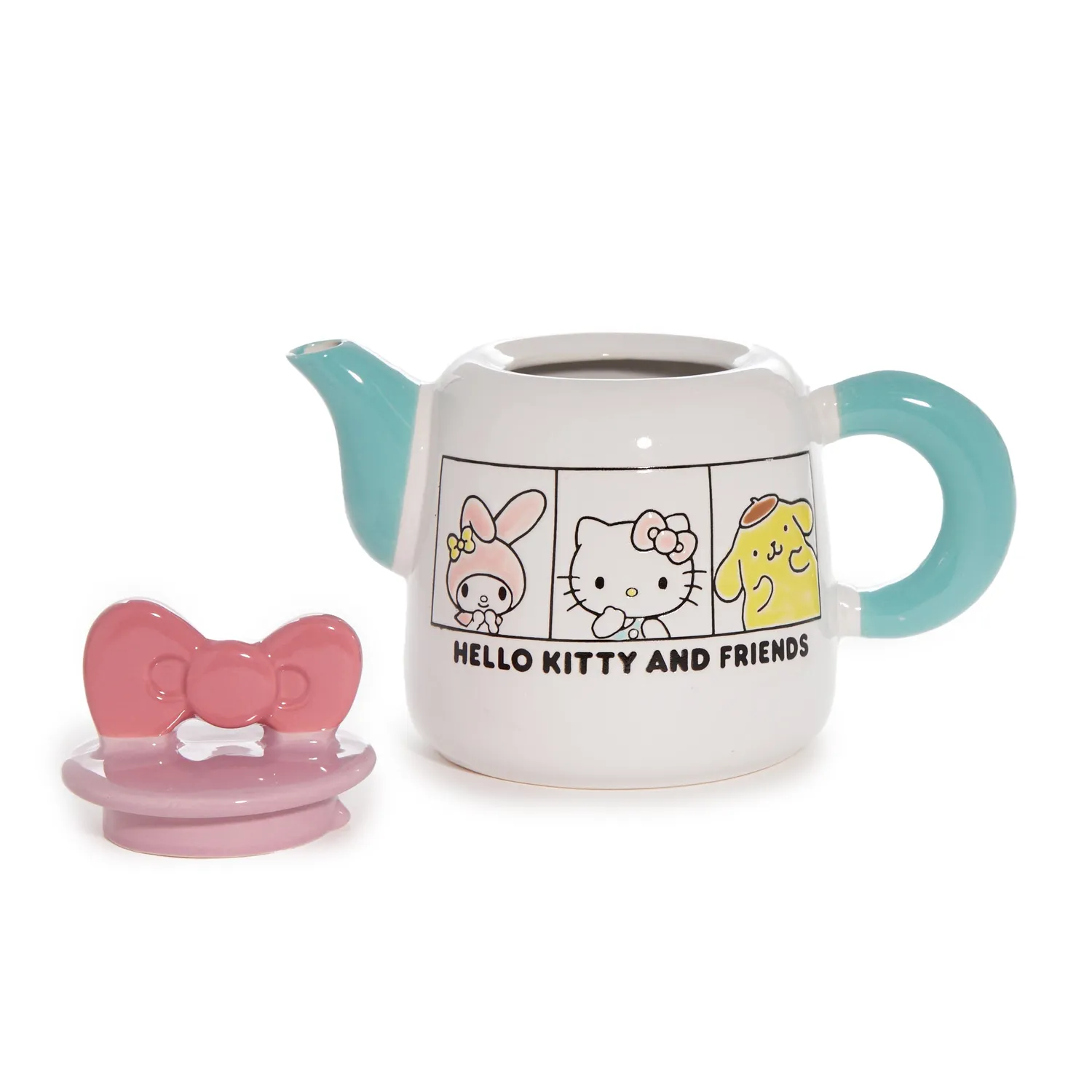 Hello Kitty and Friends keramisk tekanne 1,1 l håndmalt