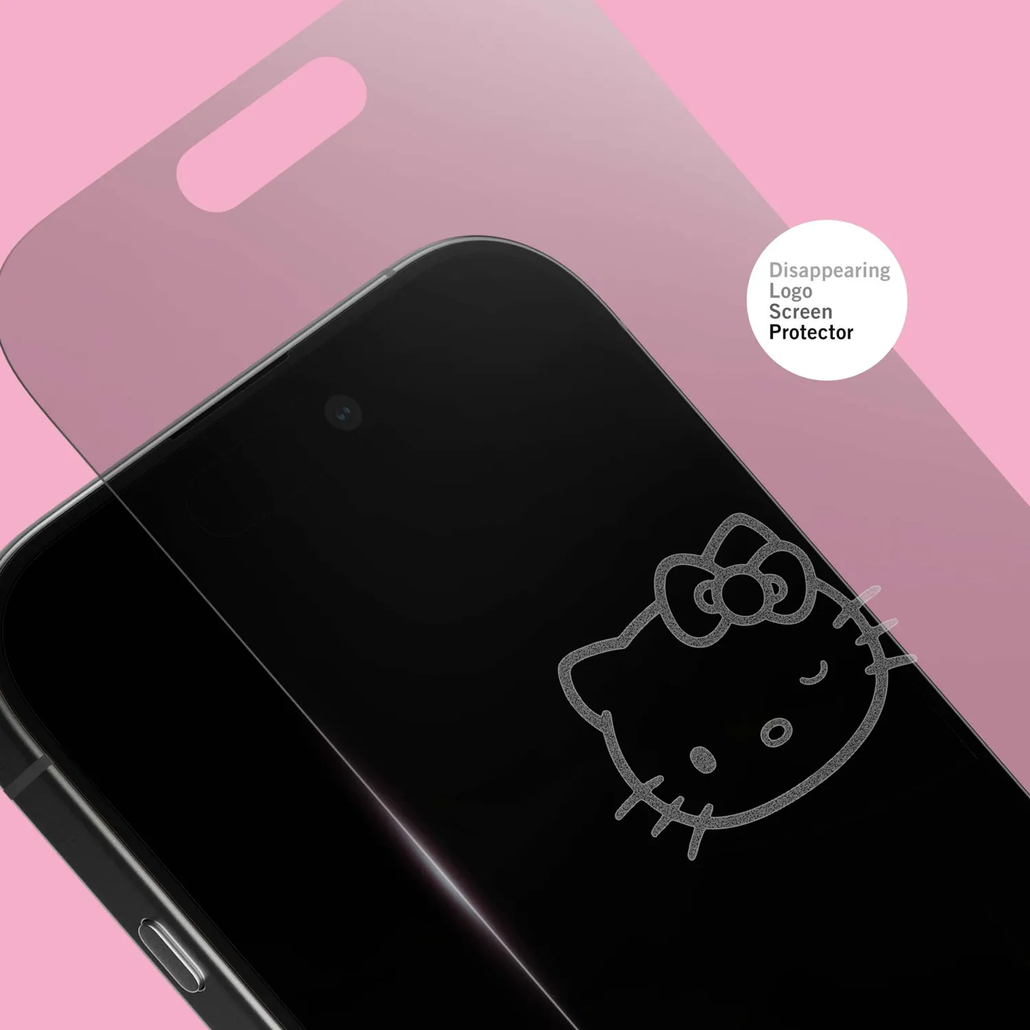Hello Kitty Screen Skinz Wink skjermbeskytter iPhone 14/13/13 Pro herdet glass