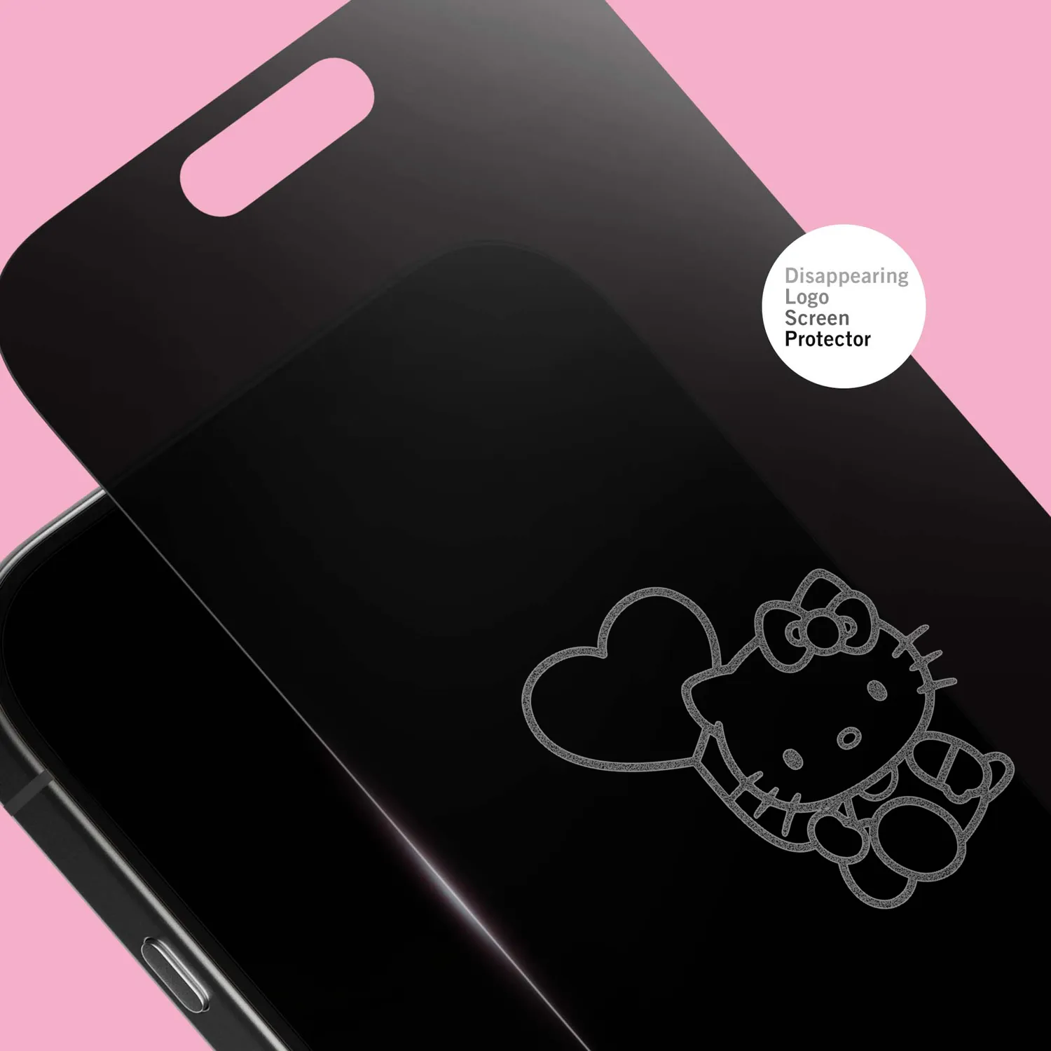 Hello Kitty x Screen Skinz Balloon skjermbeskytter iPhone 14/13/13 Pro privatliv