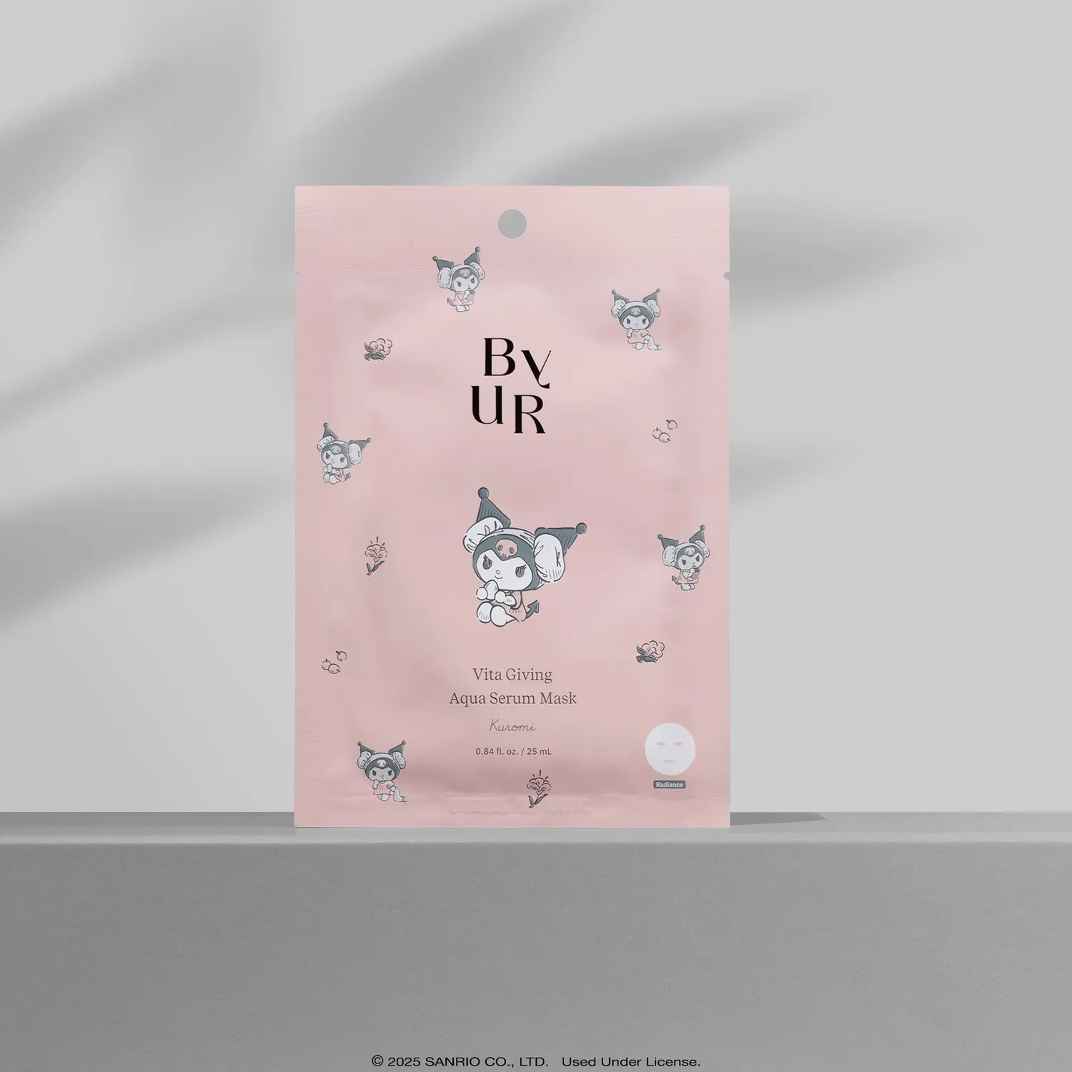 Hello Kitty ByUR Vita Giving Aqua Serum Mask Kuromi ansiktsmaske 1 stk
