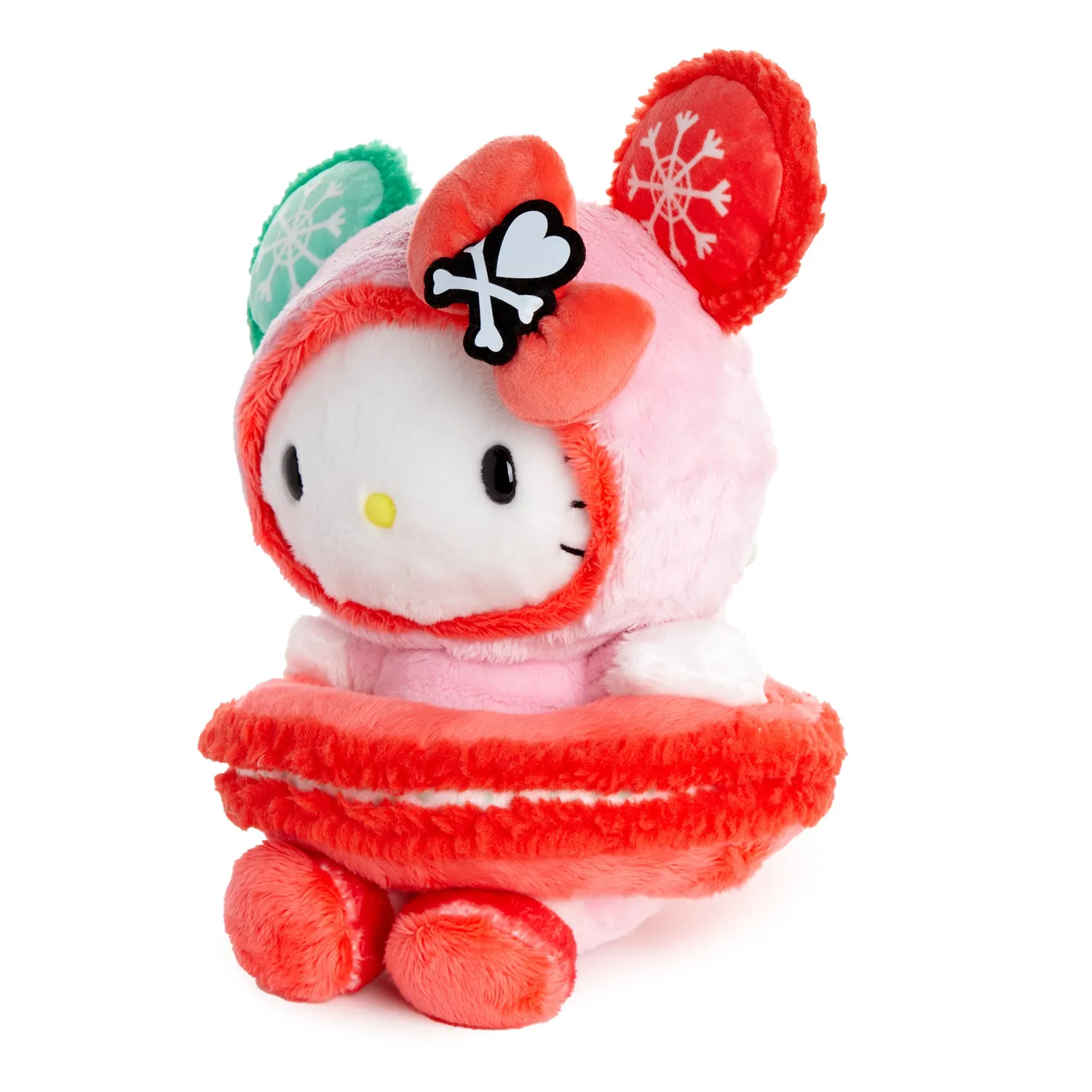 Hello Kitty x tokidoki Holiday Macaron bamse 8 tommer – høytidsdesign