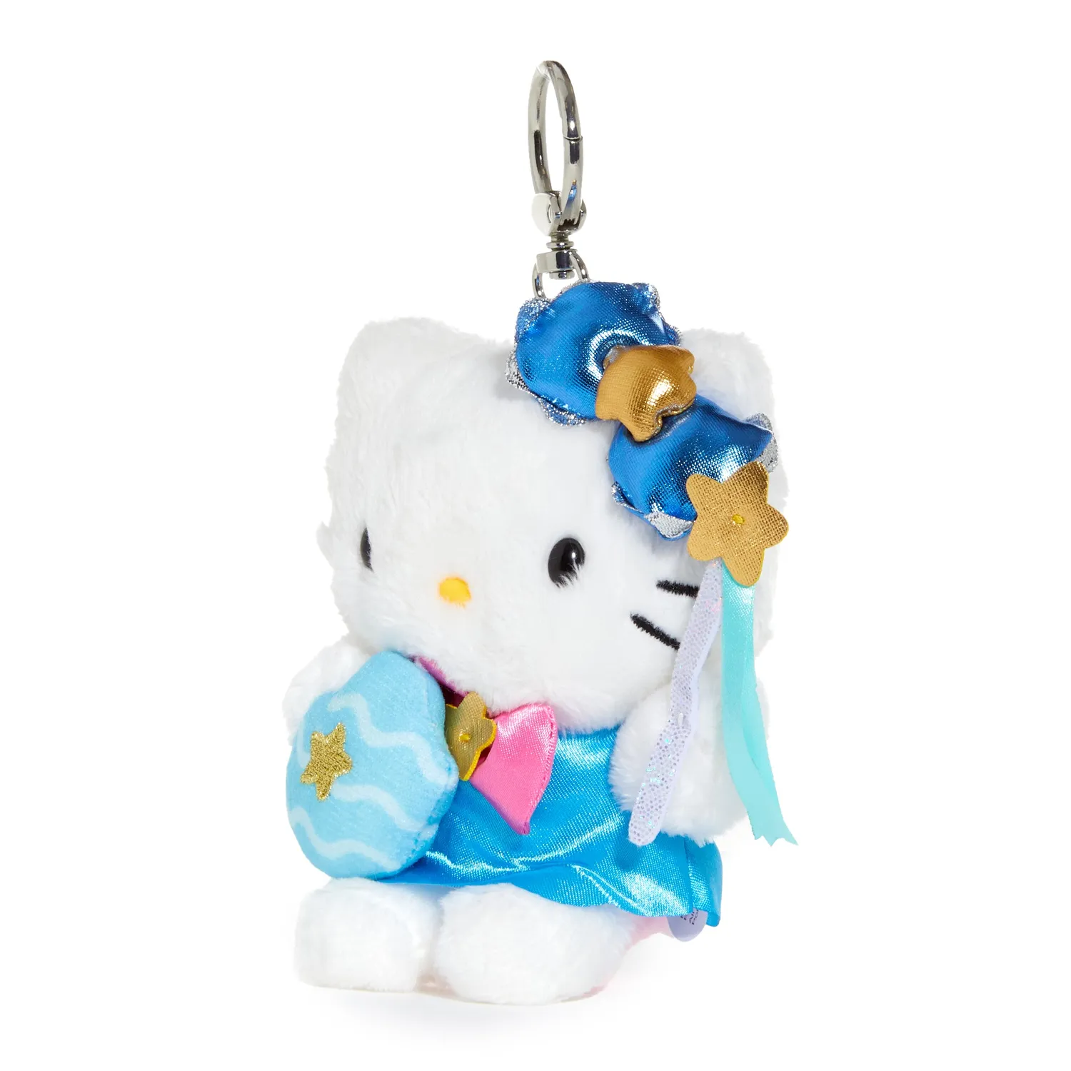 Hello Kitty Zodiac Series Aquarius Plush Keychain nøkkelring vannmann 2025