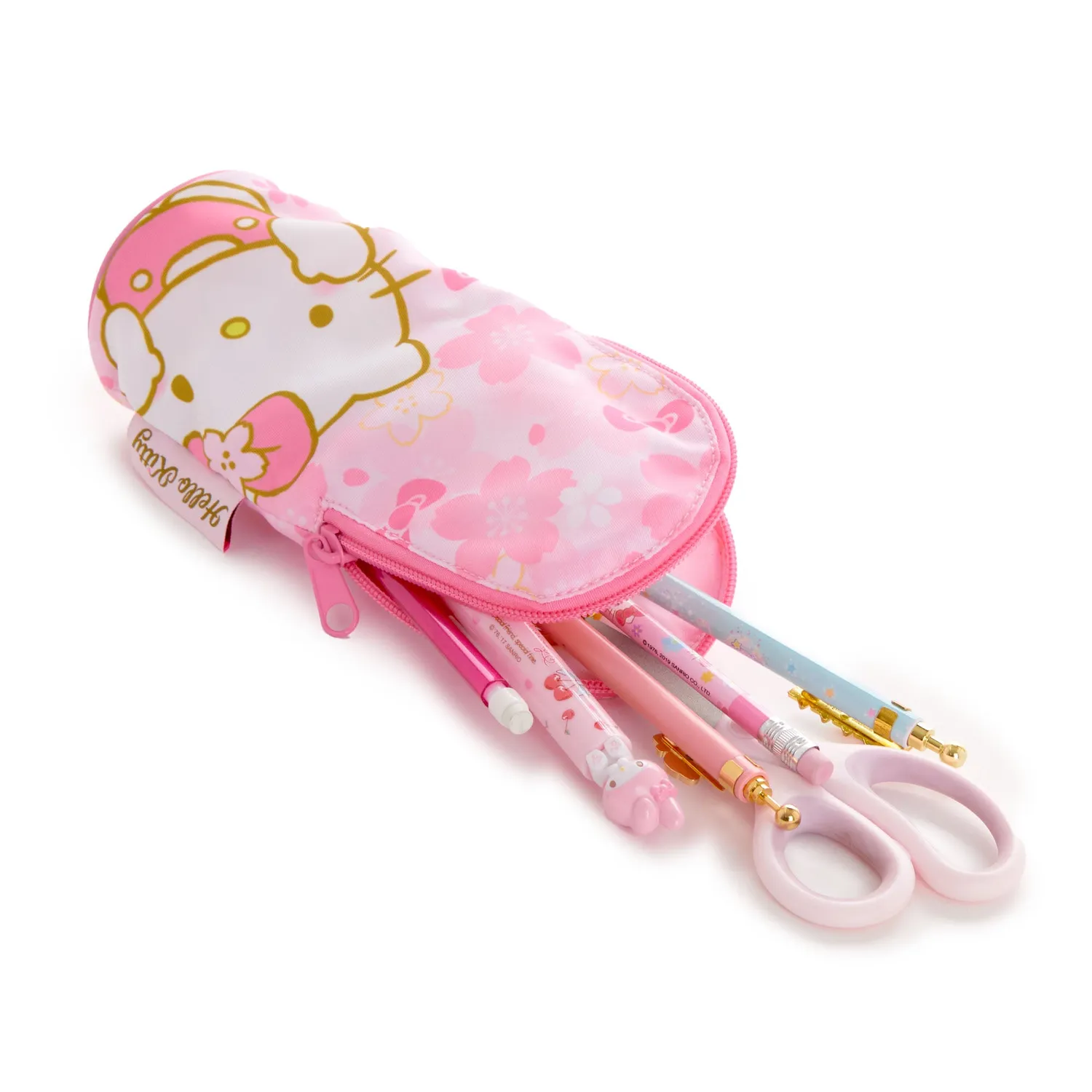 Hello Kitty Blushing Sakura Series Pencil Pouch pennal