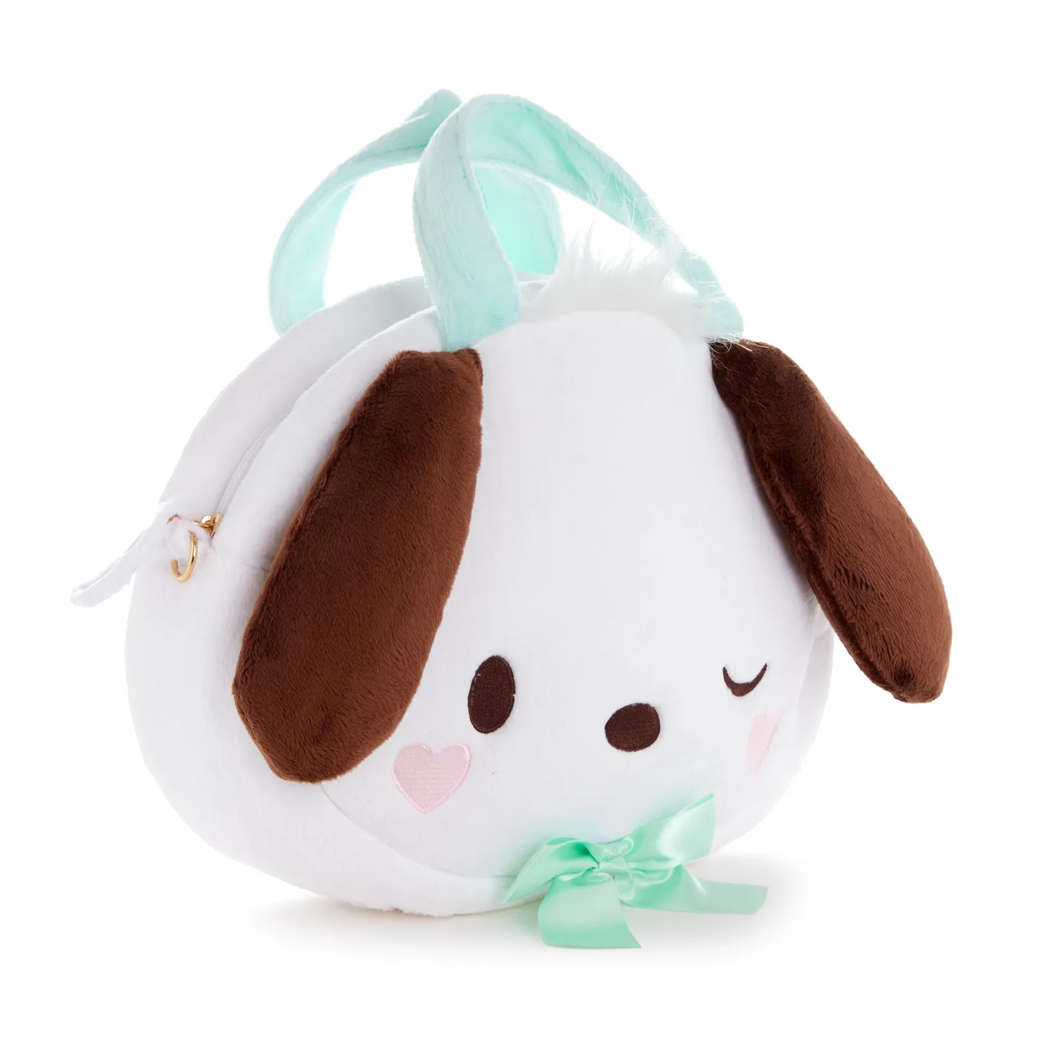 Pochacco Wink plysjveske med skulderstropp 28 cm