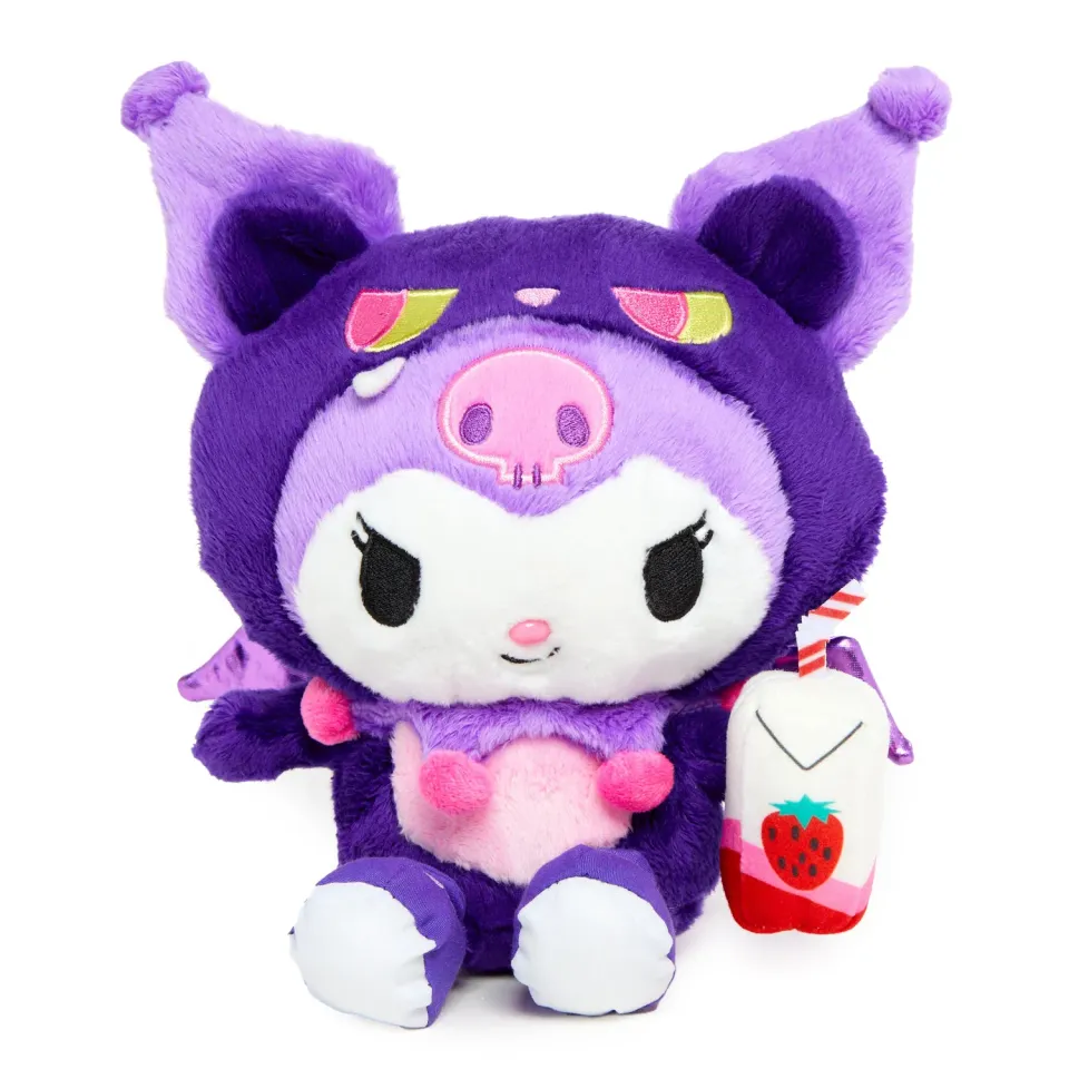 Hello Kitty Kuromi x tokidoki Spooky flaggermusbamse 8 tommer