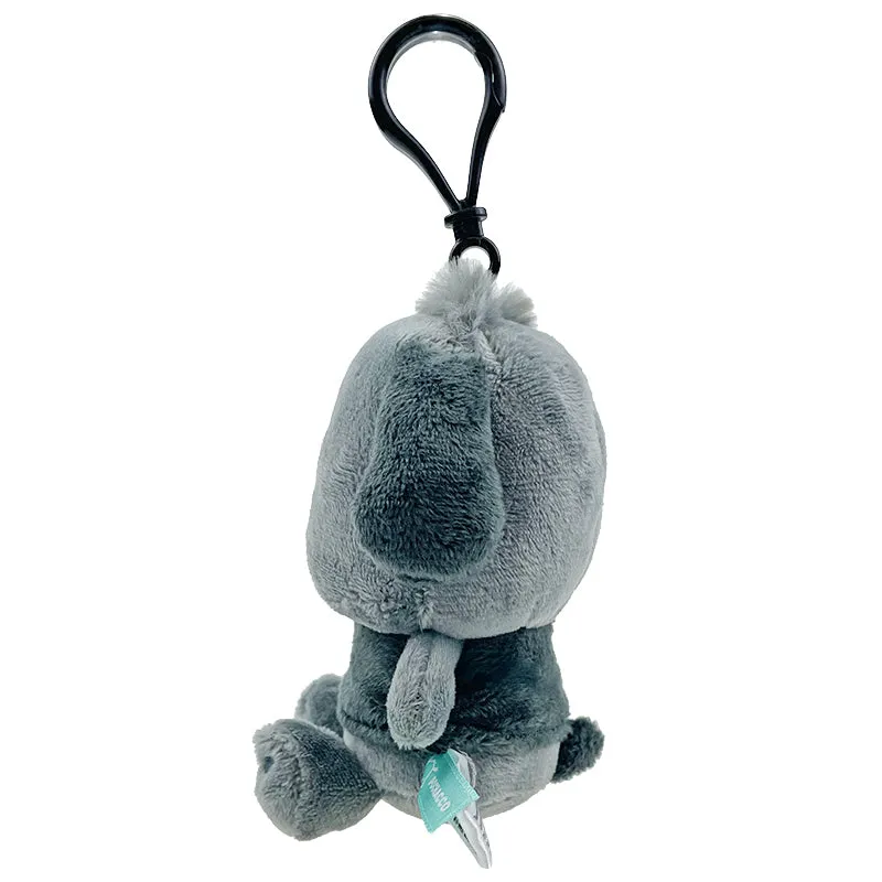 Hello Kitty Pochacco Plush Mascot Clip kosedyrklype grå 4 tommer