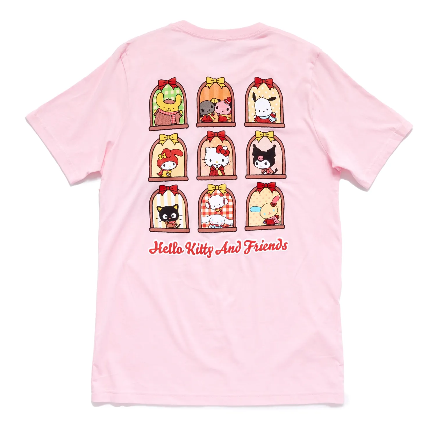 Hello Kitty U*SA*HA*NA Cozy Club T-skjorte voksen rosa
