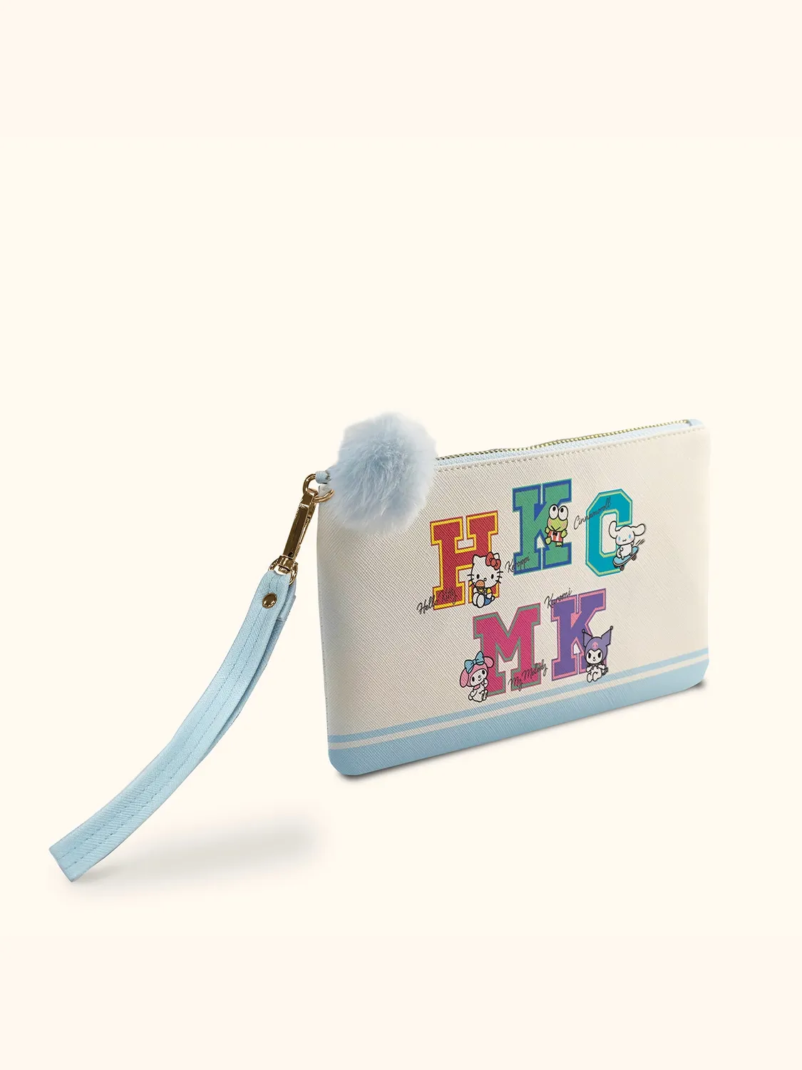 Hello Kitty and Friends College Letters pennal blått