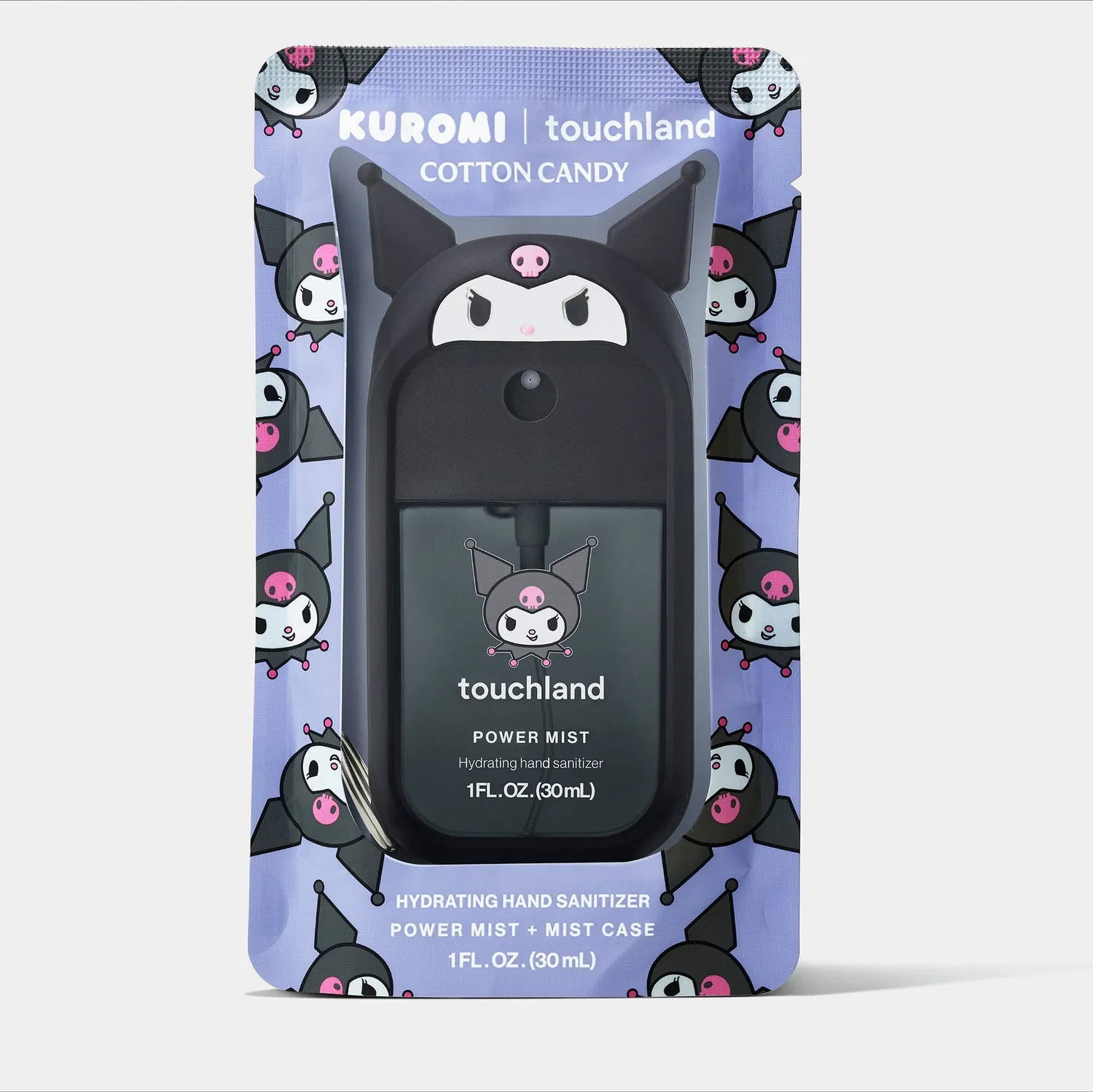 Kuromi x Touchland Power Mist hånddesinfeksjon Cotton Candy 30 ml