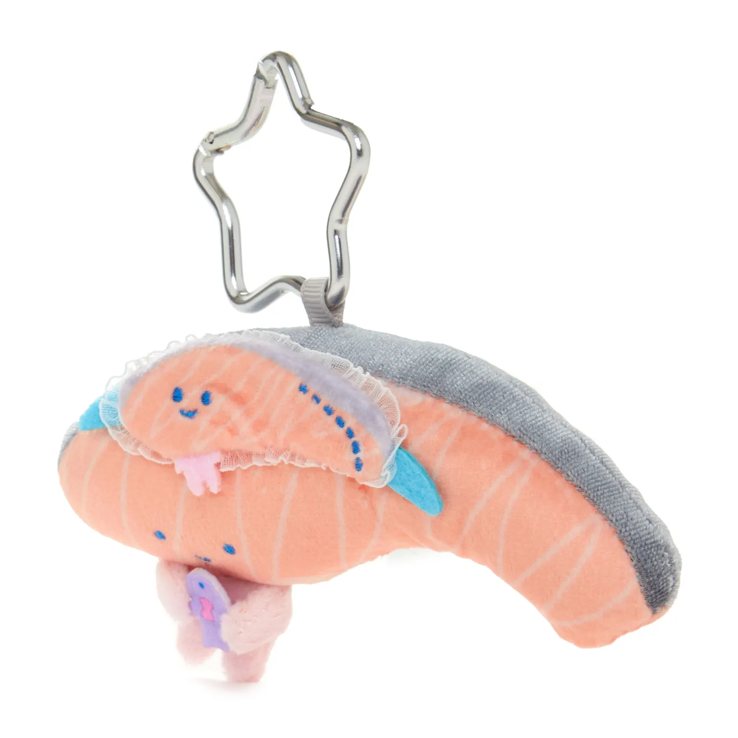 Sanrio Sleepover Series Kirimichan Sleep Mask Plush Mascot Keychain nøkkelring