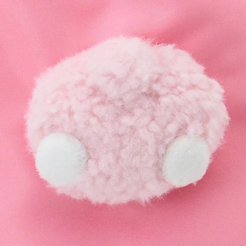 My Sweet Piano Face Plush Drawstring reiseveske