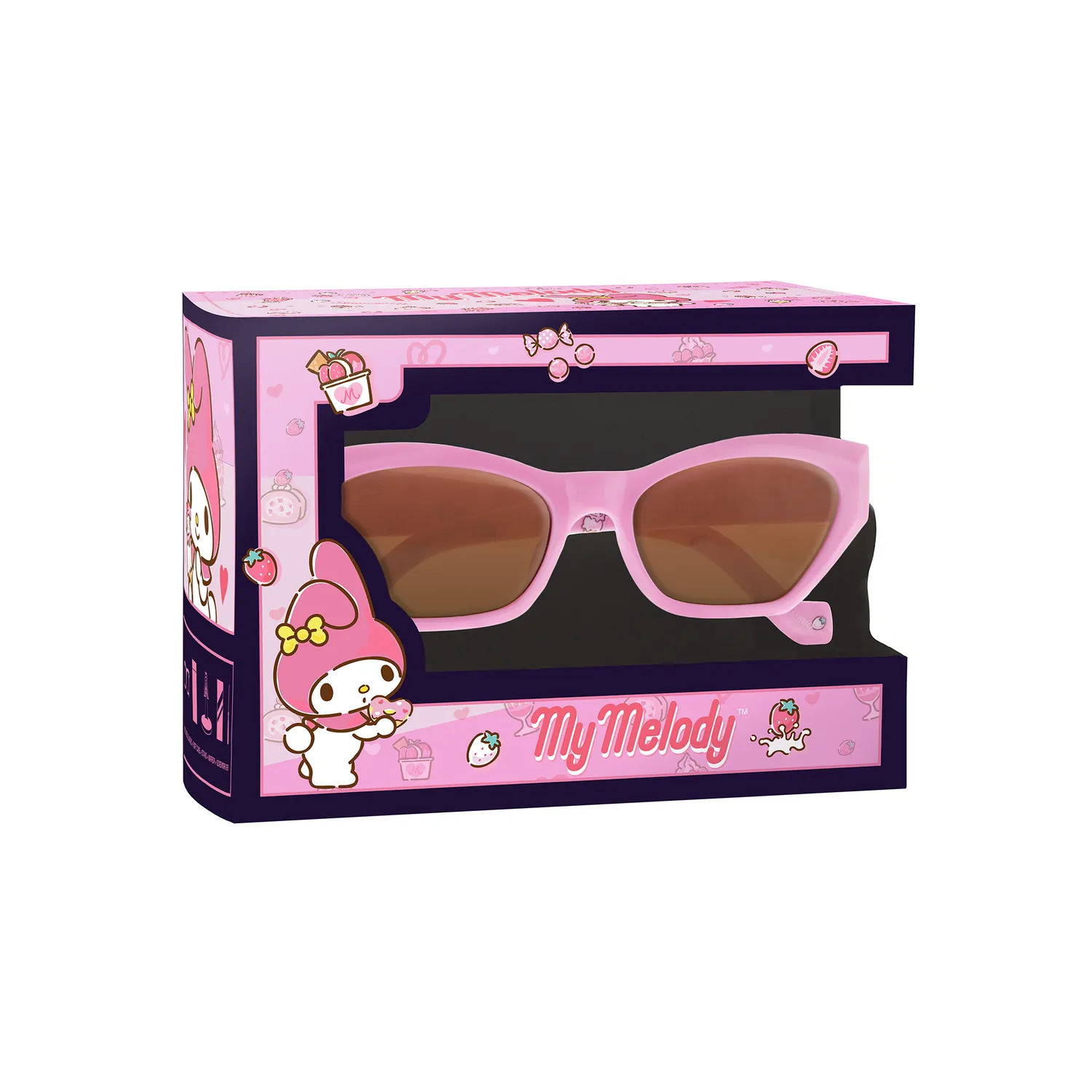 Hello Kitty My Melody x Sunscape Eyewear solbriller rosa UV400