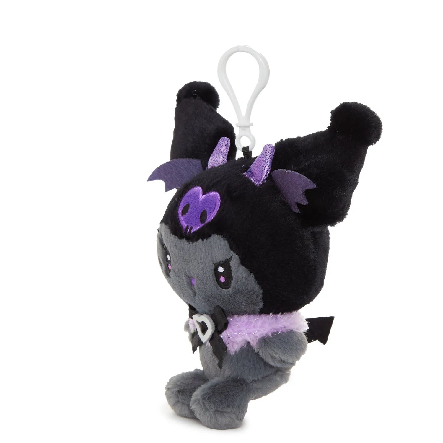 Hello Kitty Kuromi Lil' Devil plysjmaskot med klips