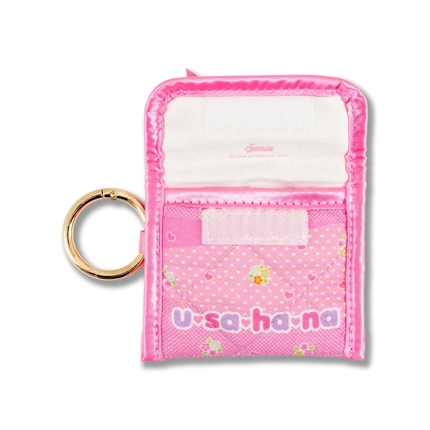 Hello Kitty U*SA*HA*NA x Sonix Ear Bud Pouch øreproppetui quiltet