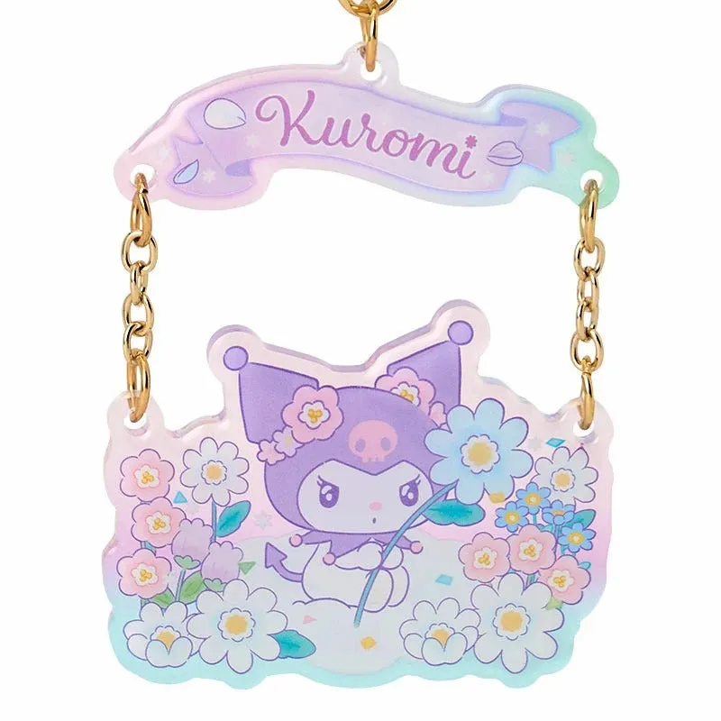 Hello Kitty Everyone is the Star Kuromi akrylnøkkelring