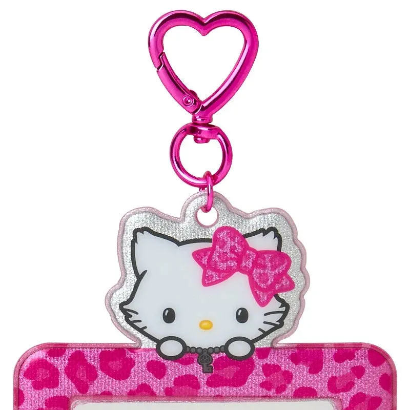 Hello Kitty Enjoy Idol Charmmy Kitty Leopard-fotoholder hjertekarabinkrok