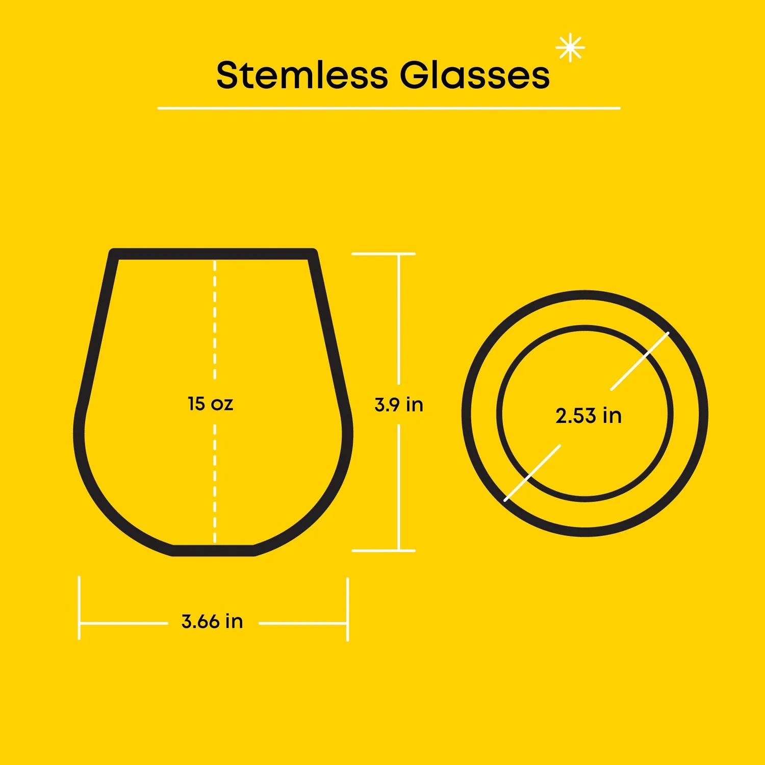 Hello Kitty and Friends Above the Clouds glass uten stett 4-pakning