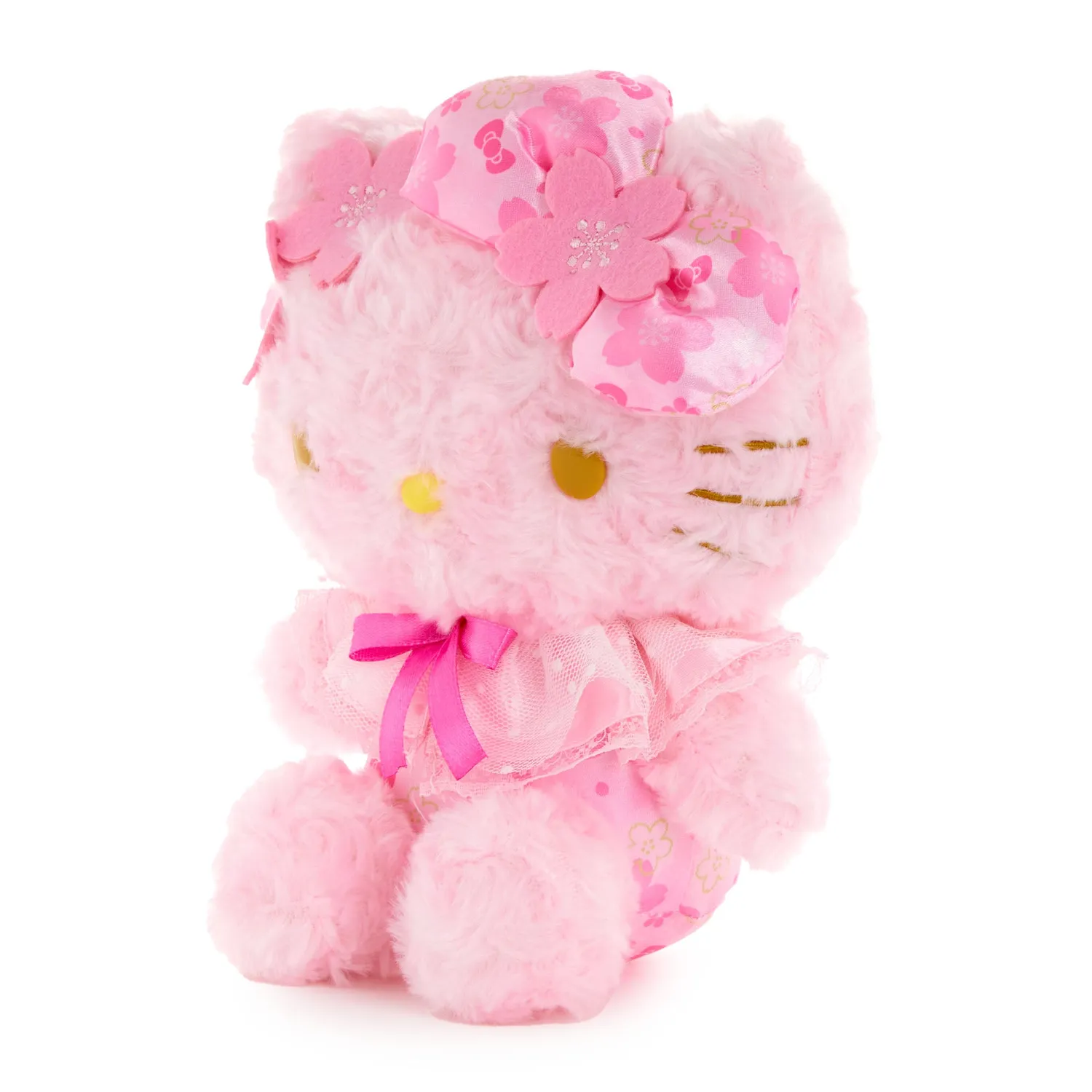 Hello Kitty Blushing Sakura 8-tommers plysjbamse