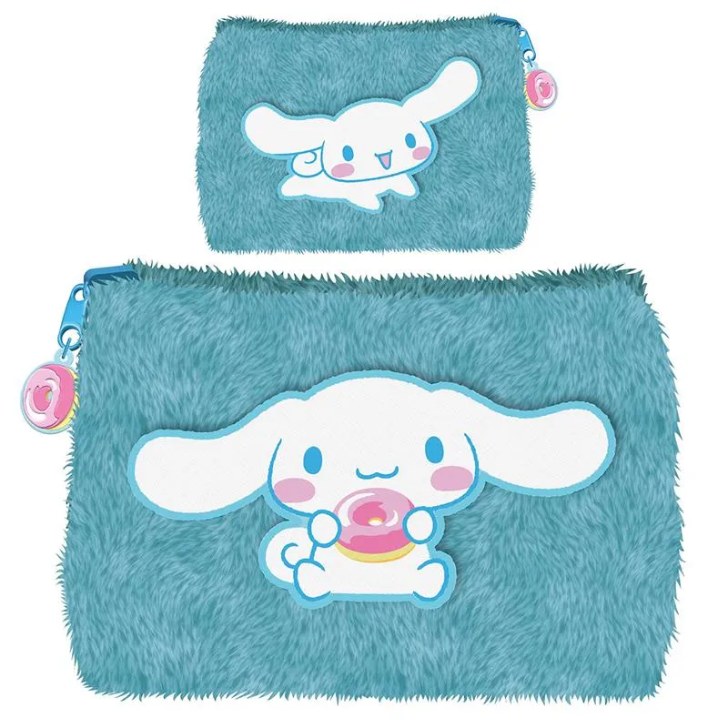 Neo Tokyo Sanrio Cinnamoroll Fluffy Pencil Case pennal 25 cm