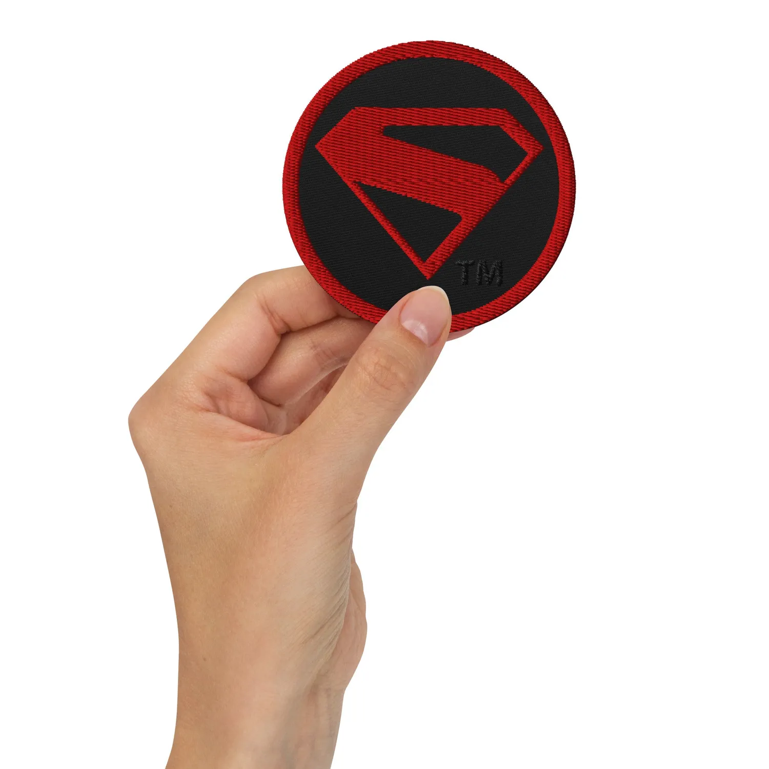 Batman Supergirl (2026 Movie) S-Shield brodert patch 7,6 cm