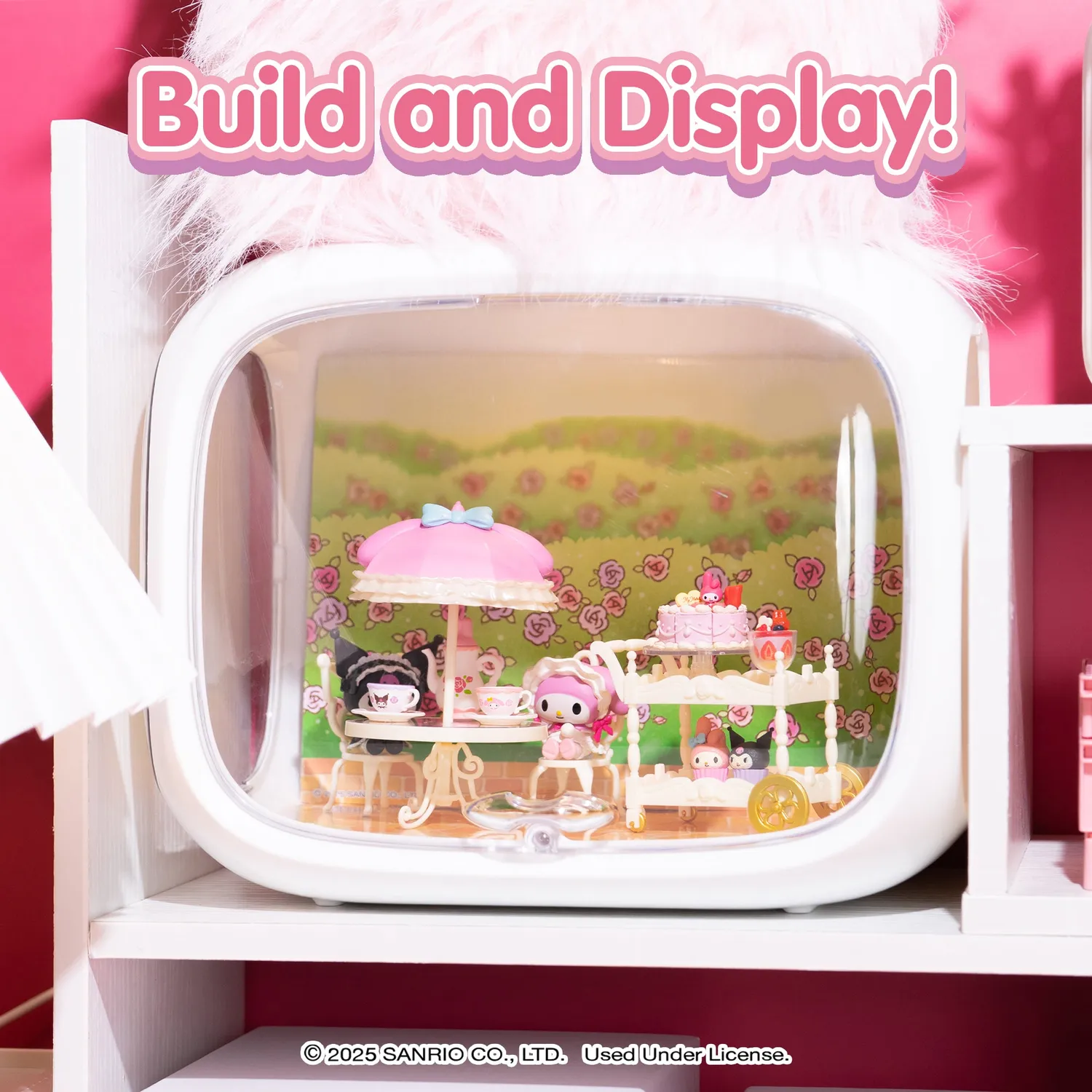 Hello Kitty Re-Ment My Melody & Kuromi Sweet Tea Party Blind Box Figure Set minifigurer