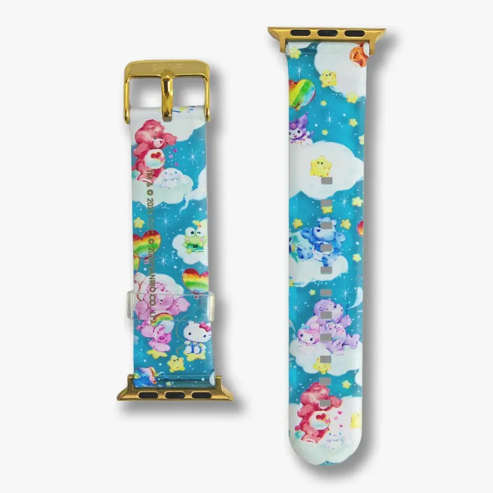Hello Kitty and Friends x Care Bears Jelly Apple Watch-rem 38–41 mm