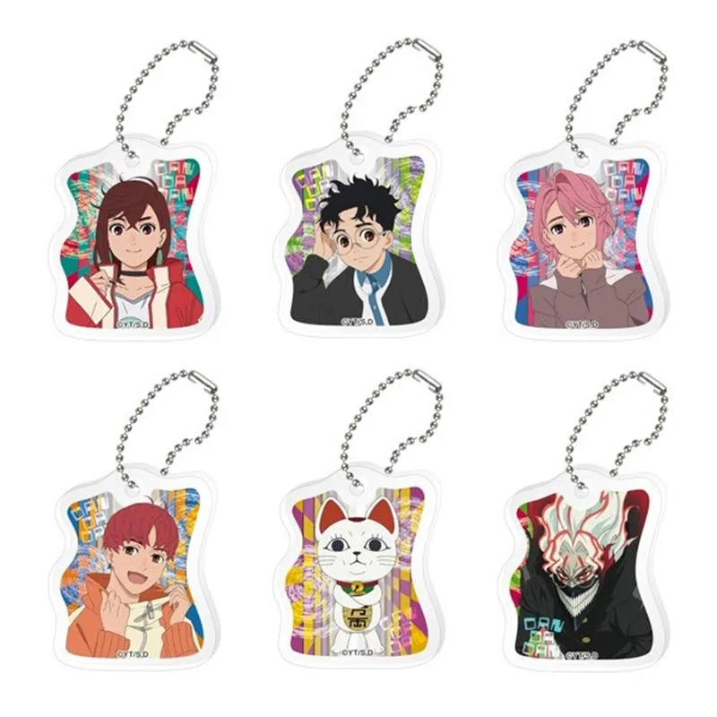 Neo Tokyo Dandadan Mini Acrylic Keychain akrylnøkkelring tilfeldig 4 cm