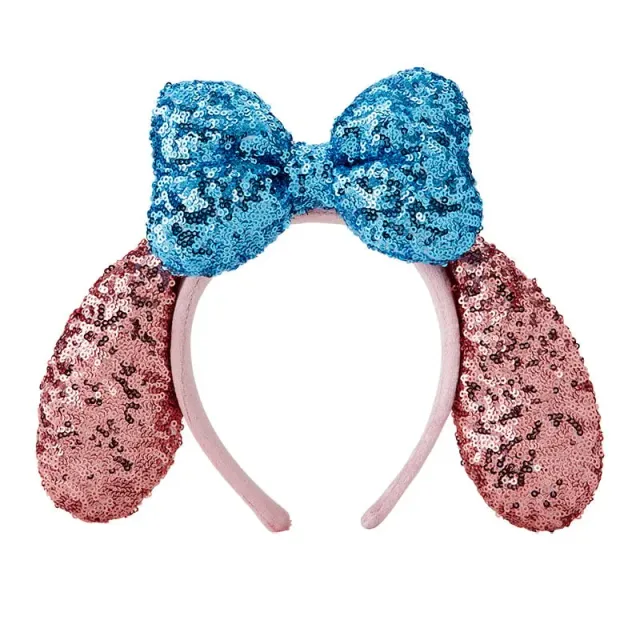 Hello Kitty My Melody Sequined Ear Headband hårbøyle med paljetter