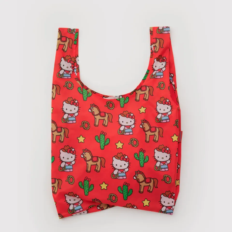 Hello Kitty x Baggu Standard Baggu Western handlenett resirkulert nylon