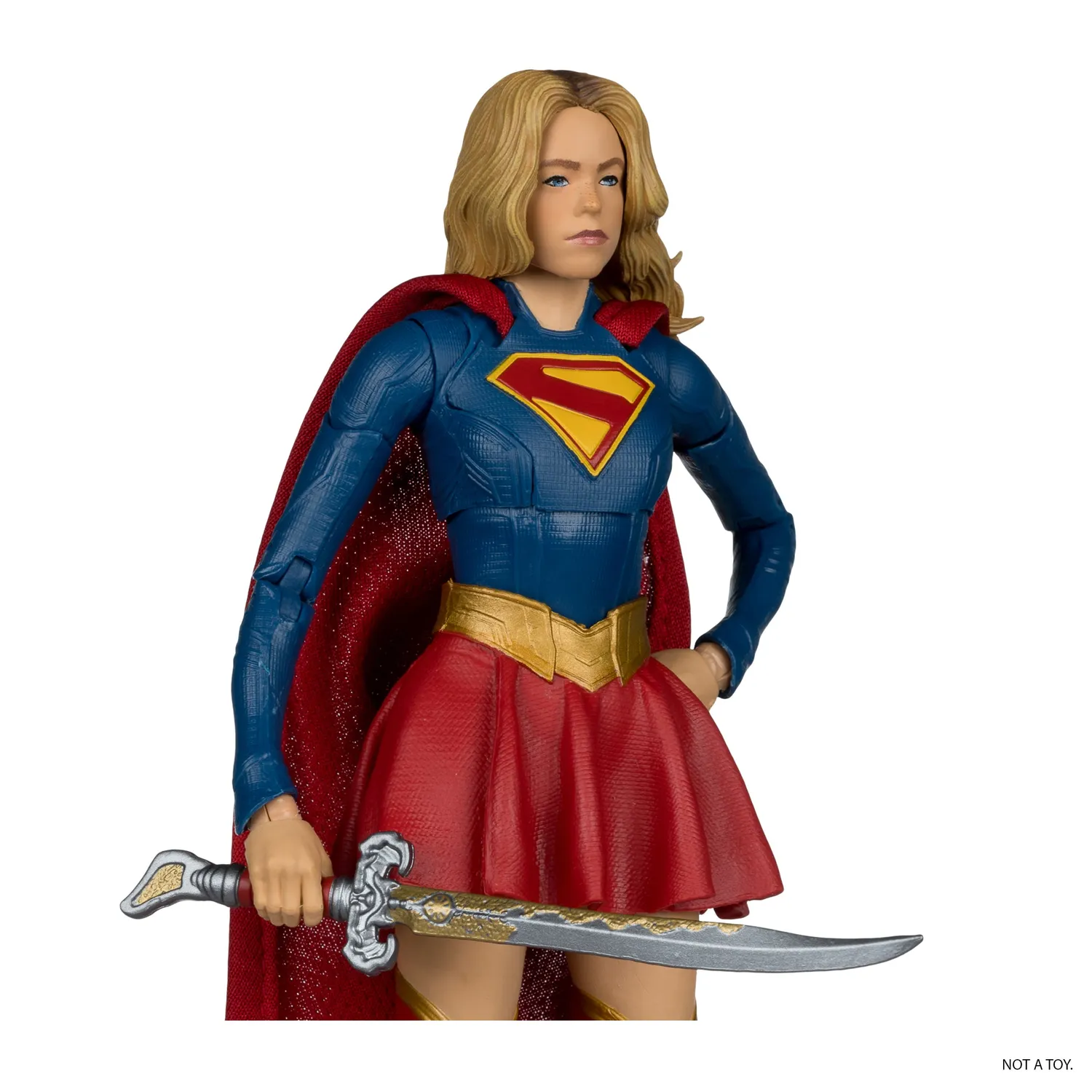 Batman McFarlane Toys DC Multiverse Supergirl & Puppy Krypto actionfigur 7 tommer