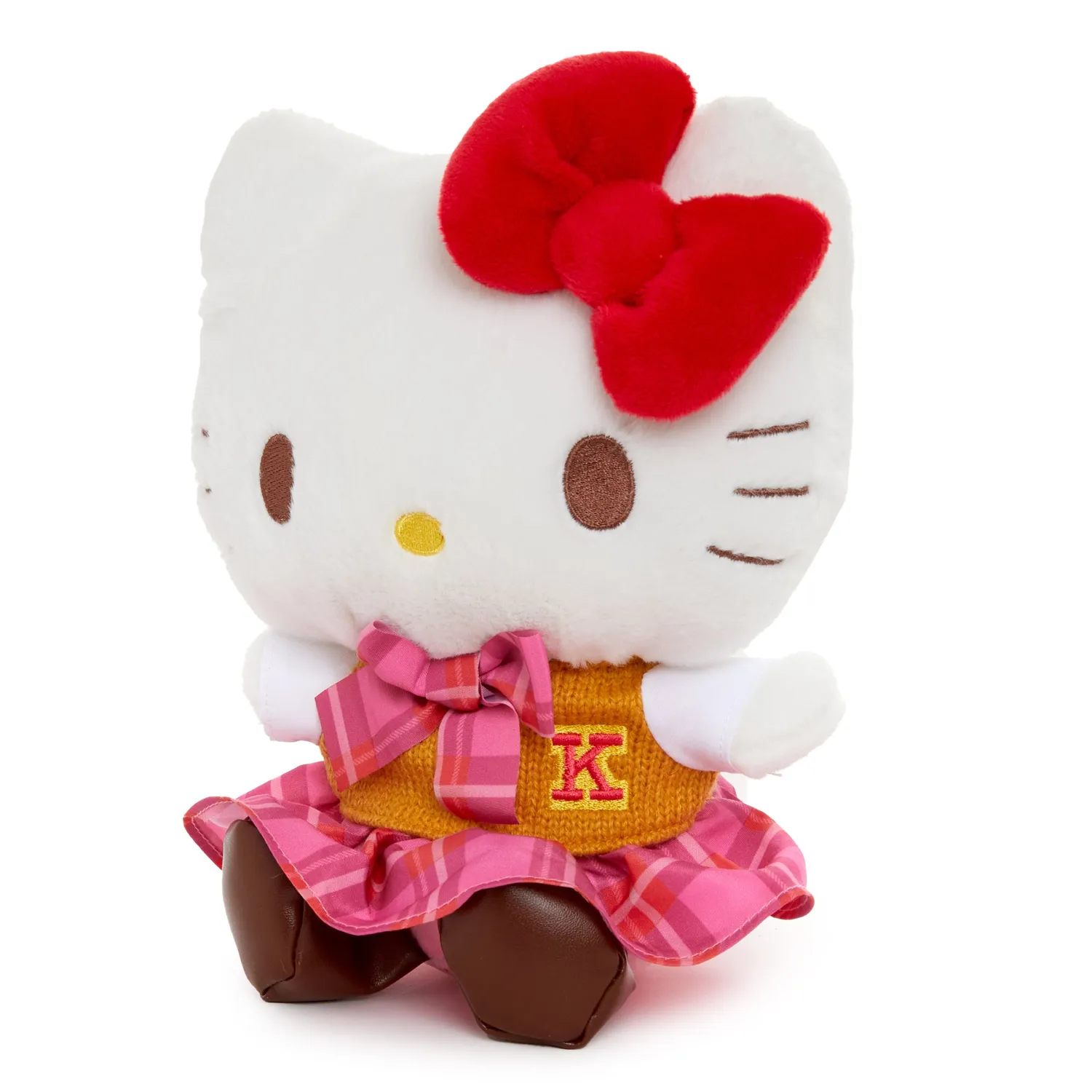 Hello Kitty Uniform Series plysjbamse 8 tommer skoleuniform