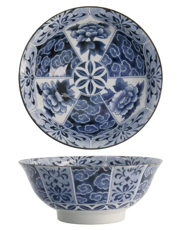 Neo Tokyo Japanese Ramen Porcelain Bowl Unmo ramenbolle 1300 ml porselen
