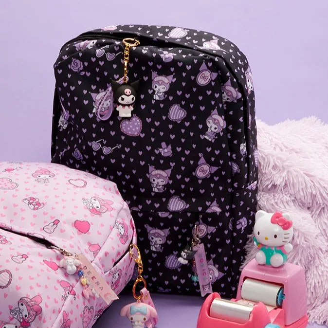 Hello Kitty Kuromi Sleepover All-Over Print ryggsekk 15 tommer