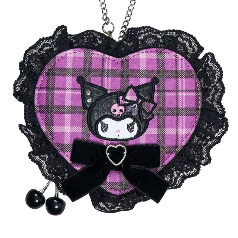 Hello Kitty Rock ’n’ Check Kuromi minipung med ruter