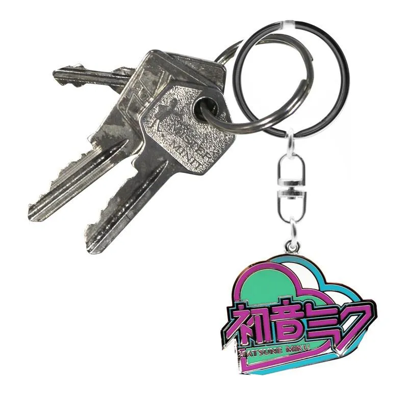 Neo Tokyo Vocaloid Hatsune Miku Heart nøkkelring 3,8 x 4,2 cm i metall