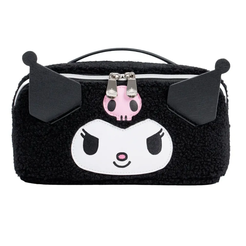 Hello Kitty Kuromi x Impressions Vanity Unfold Travel Bag sminkepung