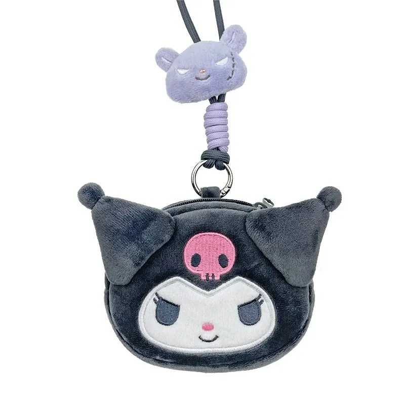 Hello Kitty Kuromi 2-Way Bestie nøkkelbånd med minipung