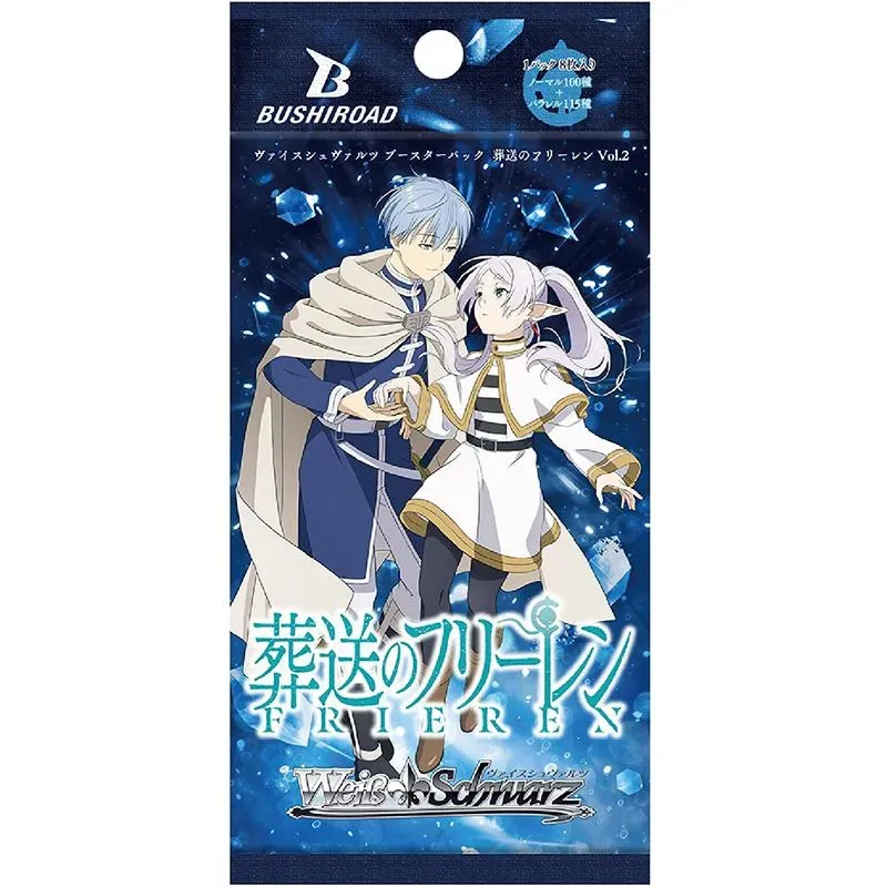 Neo Tokyo Weiss Schwarz Frieren Beyond Journey’s End Vol. 2 boosterpakke japansk 8 kort