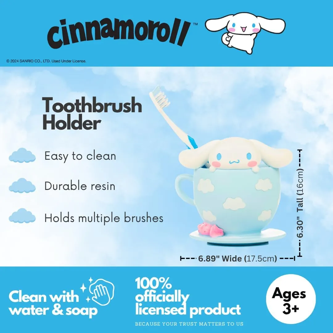 Hello Kitty Fluffy Clouds Cinnamoroll tannbørsteholder matt polyresin