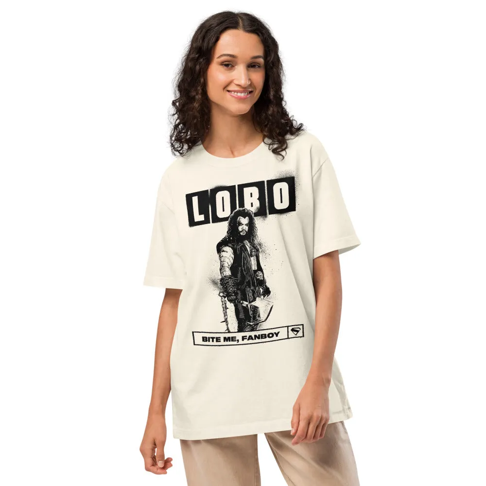Supergirl 2026 Lobo Bite Me Fanboy oversized T-skjorte