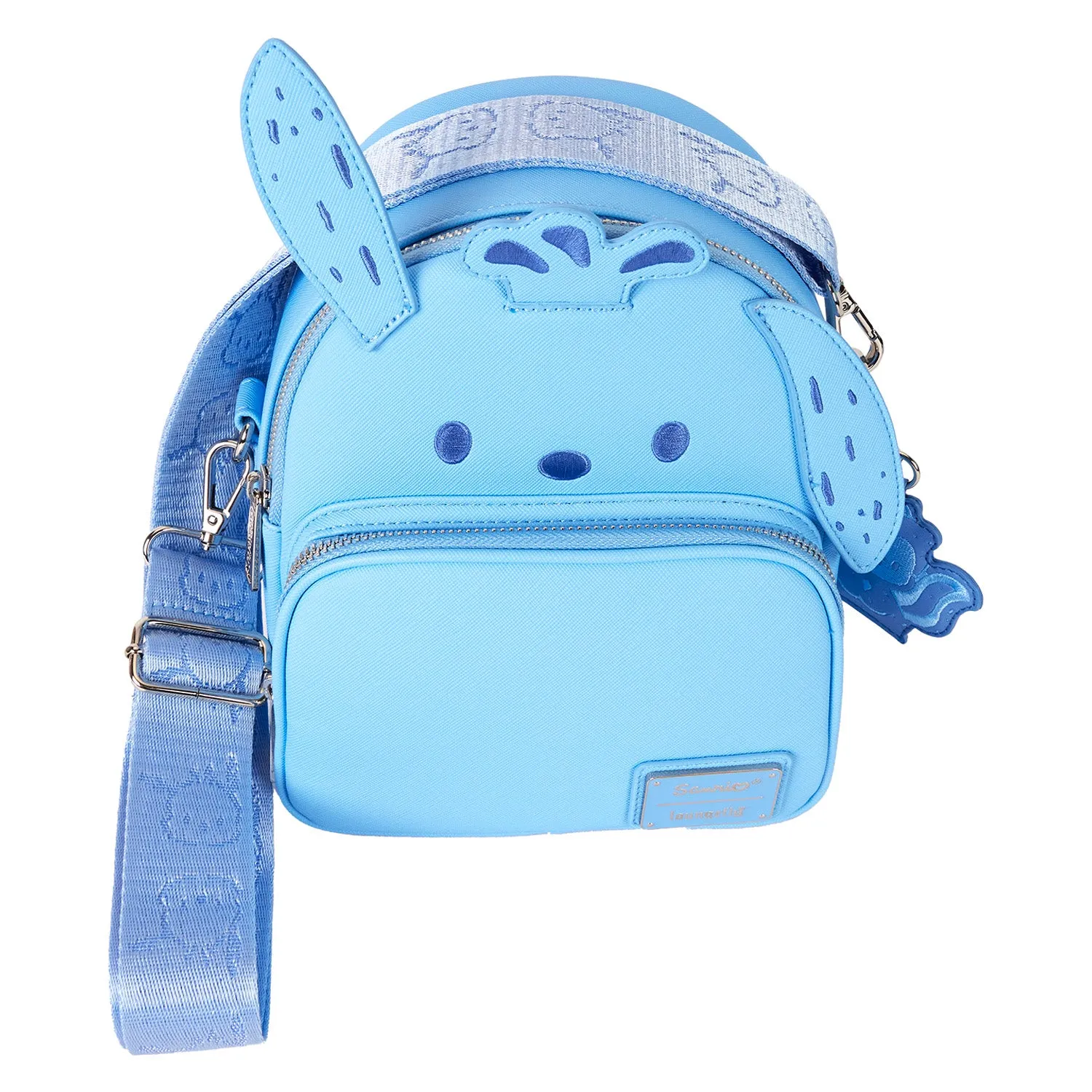 Hello Kitty Pochacco x Loungefly Color Dip mini-ryggsekk blå