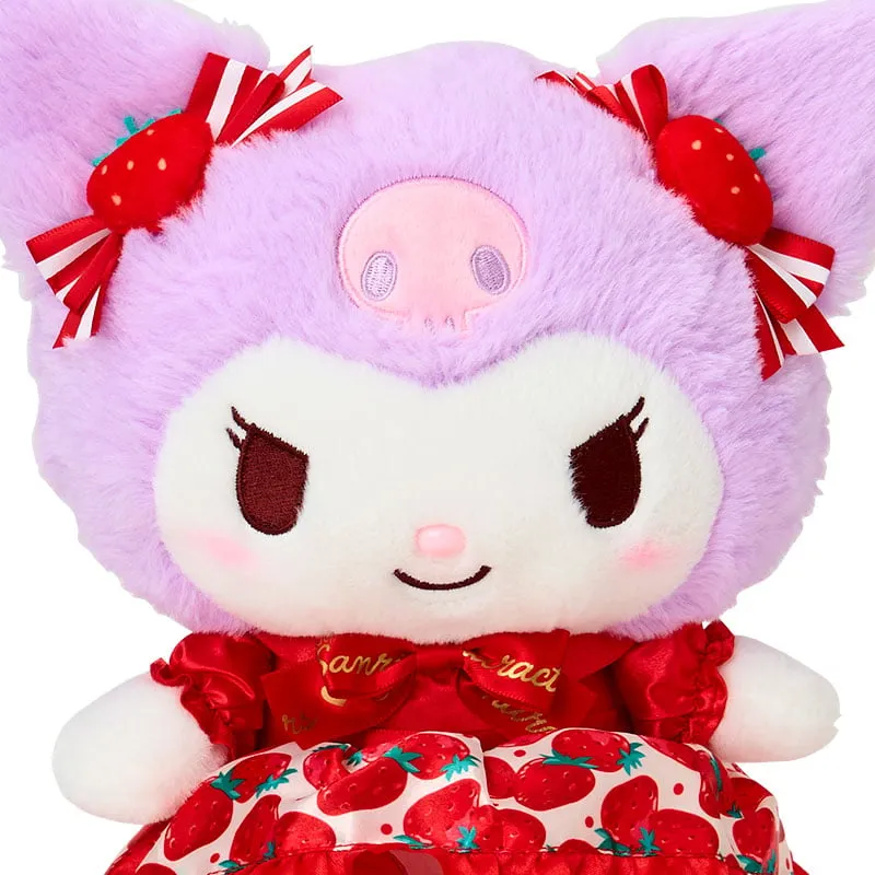 Hello Kitty Kuromi Strawberry News 50th Anniversary kosedyr 20 cm