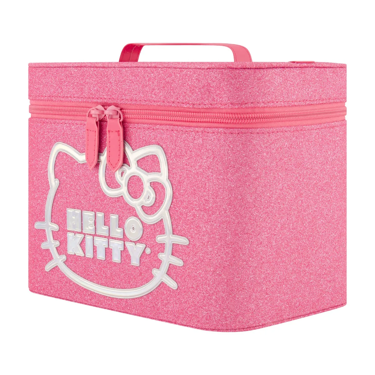 Hello Kitty x FUL Travel Cosmetic Case sminkepung rosa med speil