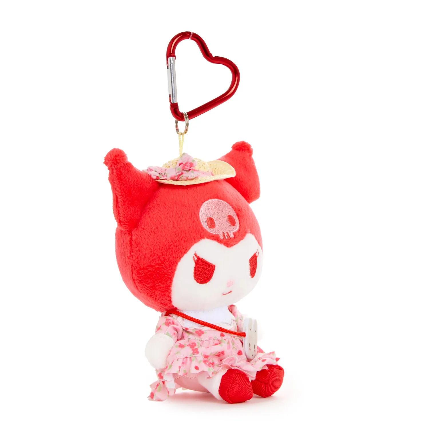 Hello Kitty Sanrio Friends Cosplay Kuromi Plush Mascot Keychain Marroncream