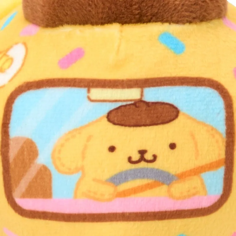 Hello Kitty and Friends Supercute Adventures Pompompurin Soft Food Truck lekesett