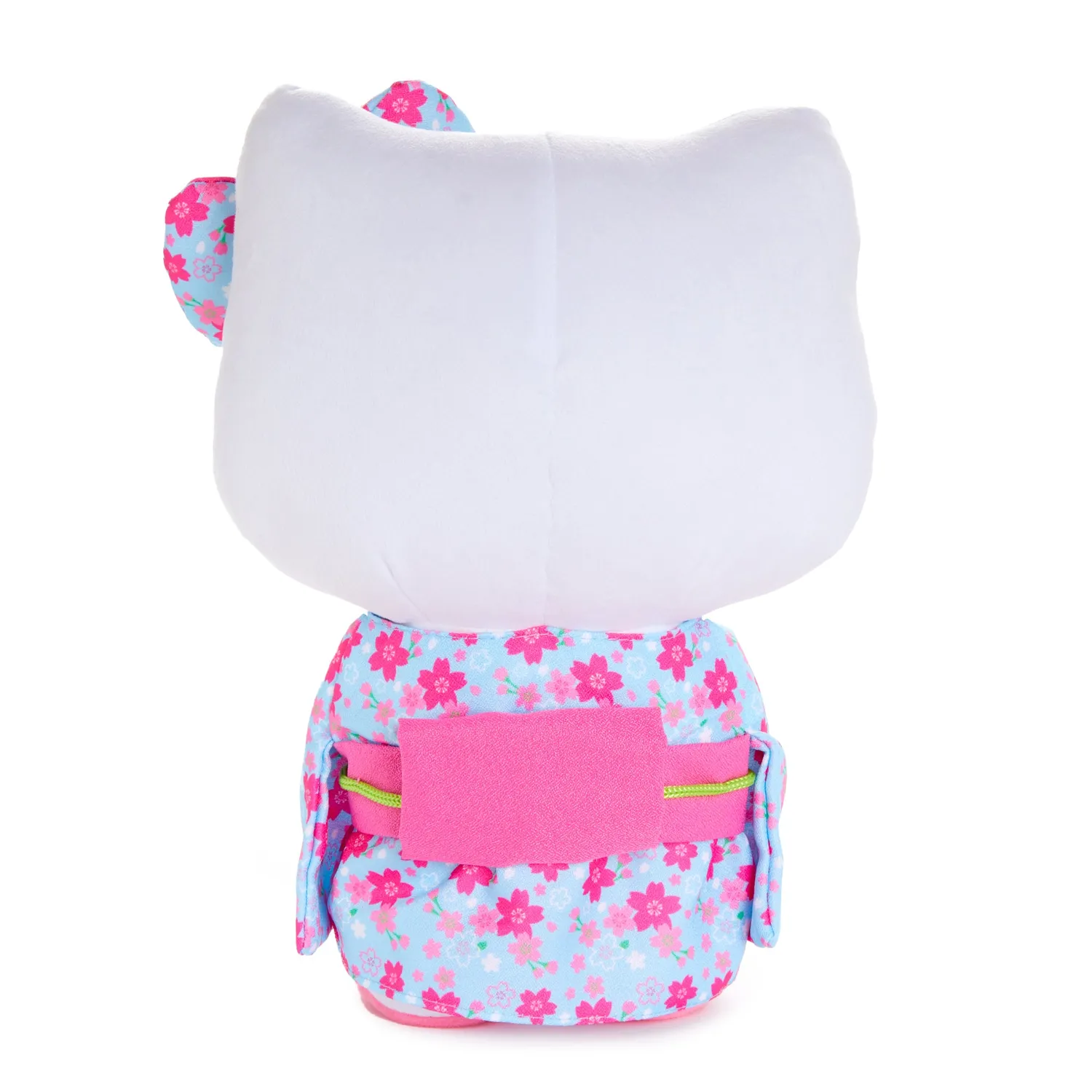 Hello Kitty Spring Kimono Series stående plysjbamse blå kimono 12 tommer