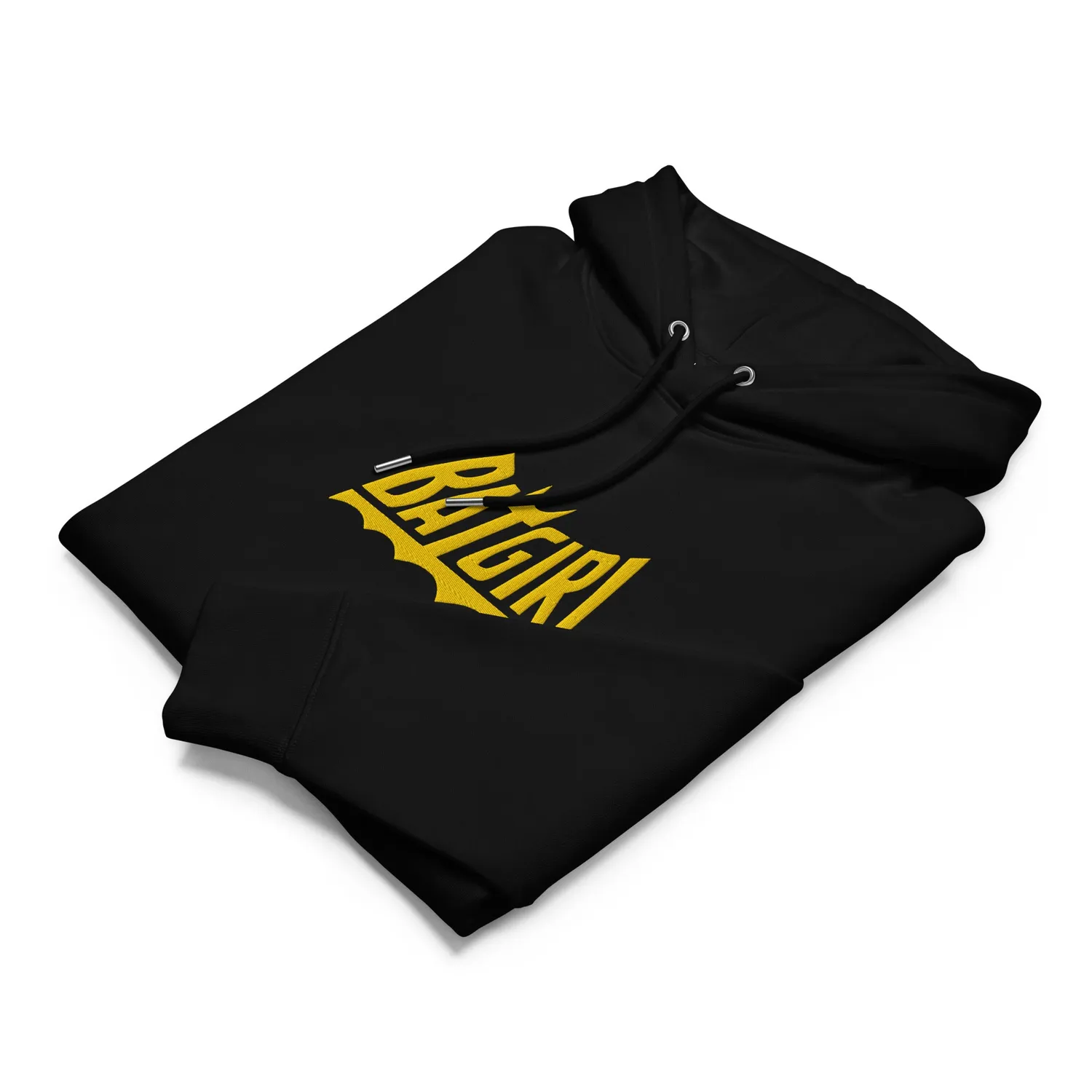 Batman BATGIRL Embroidered Hoodie Barbara Gordon hettegenser S–5XL økologisk bomull