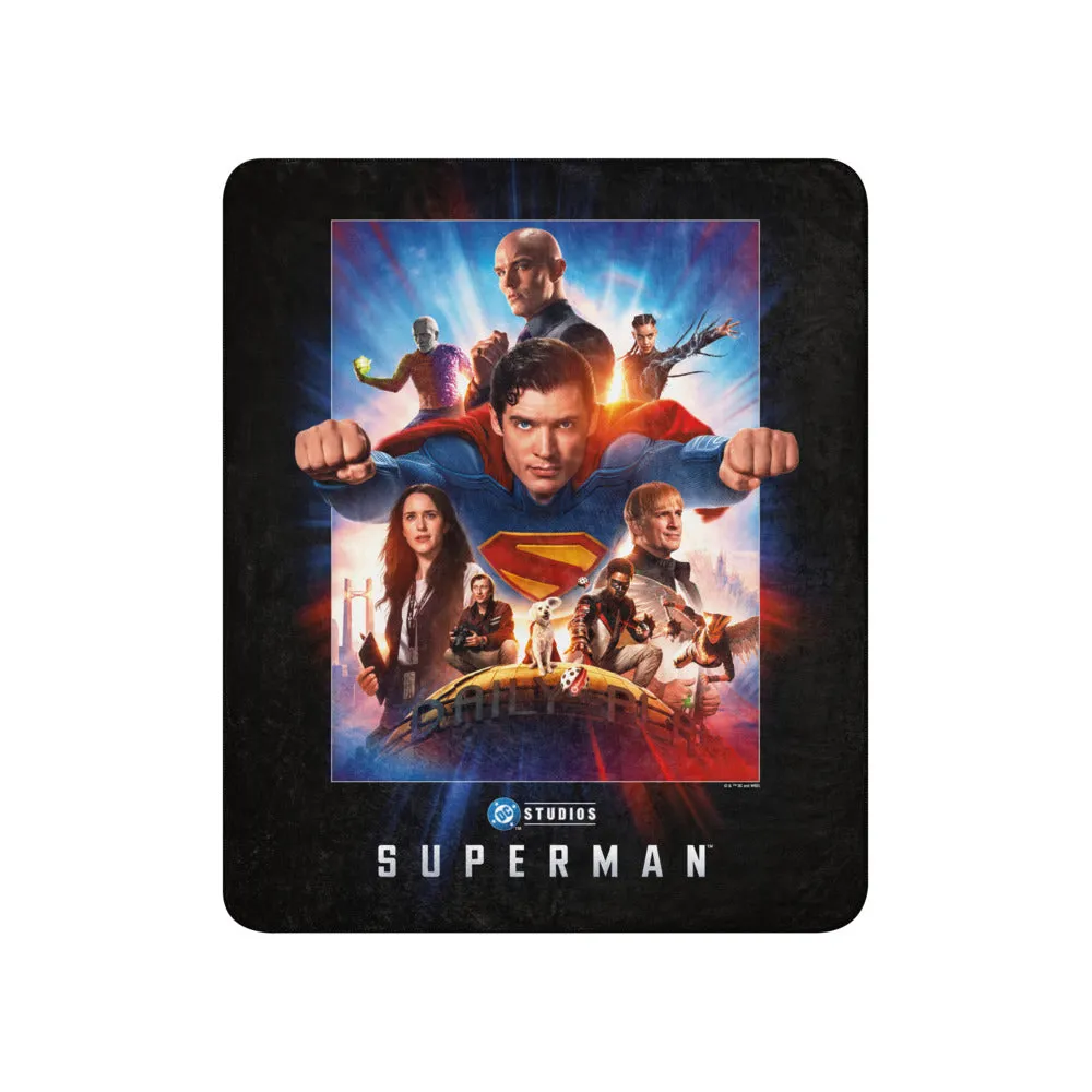 Batman SUPERMAN 2025 Sherpa-teppe 37 x 57 tommer